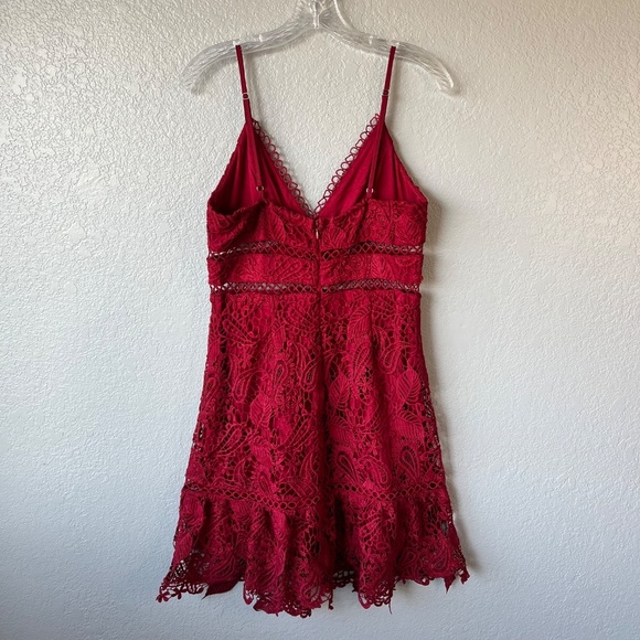 Lulu’s Dearly Beloved Crochet Lace Mini Dress - Picture 6 of 13